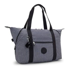 Kipling Art Medium Printed Tote Bag, EUC, signature print, Travel, lightweight